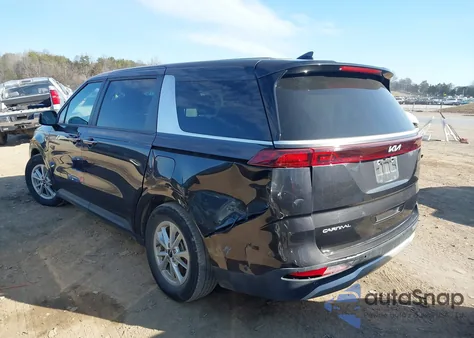 2024 Kia Carnival Mpv Lx Seat Package из США, поврежденный, VIN KNDNB4H37R6448316